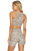 RIBBED ANNA TANK - TAUPE SPOT